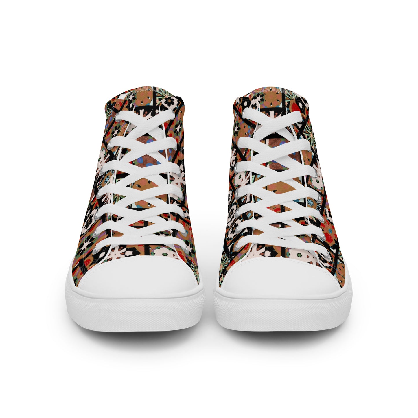 Women’s high top canvas shoes