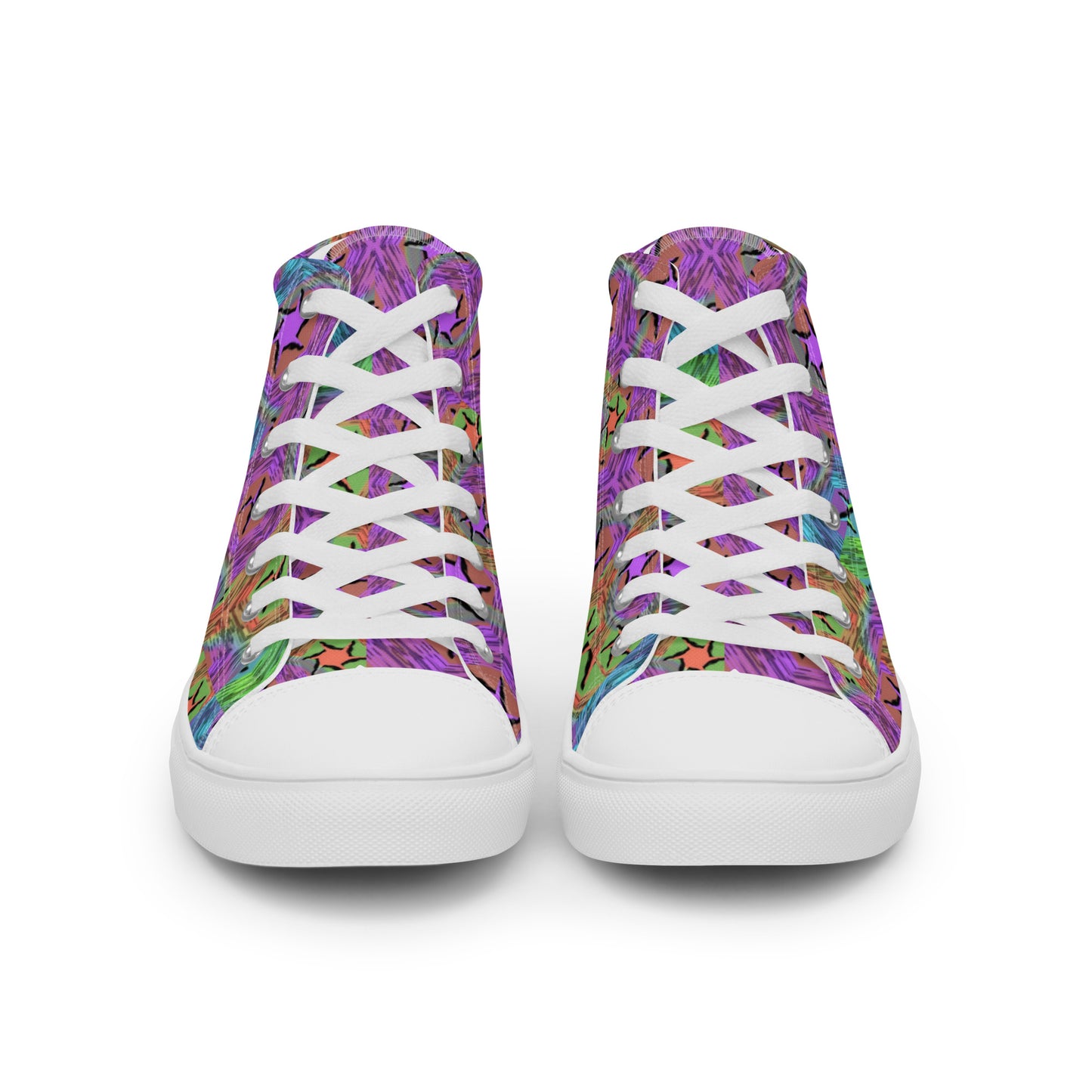 Women’s high top canvas shoes