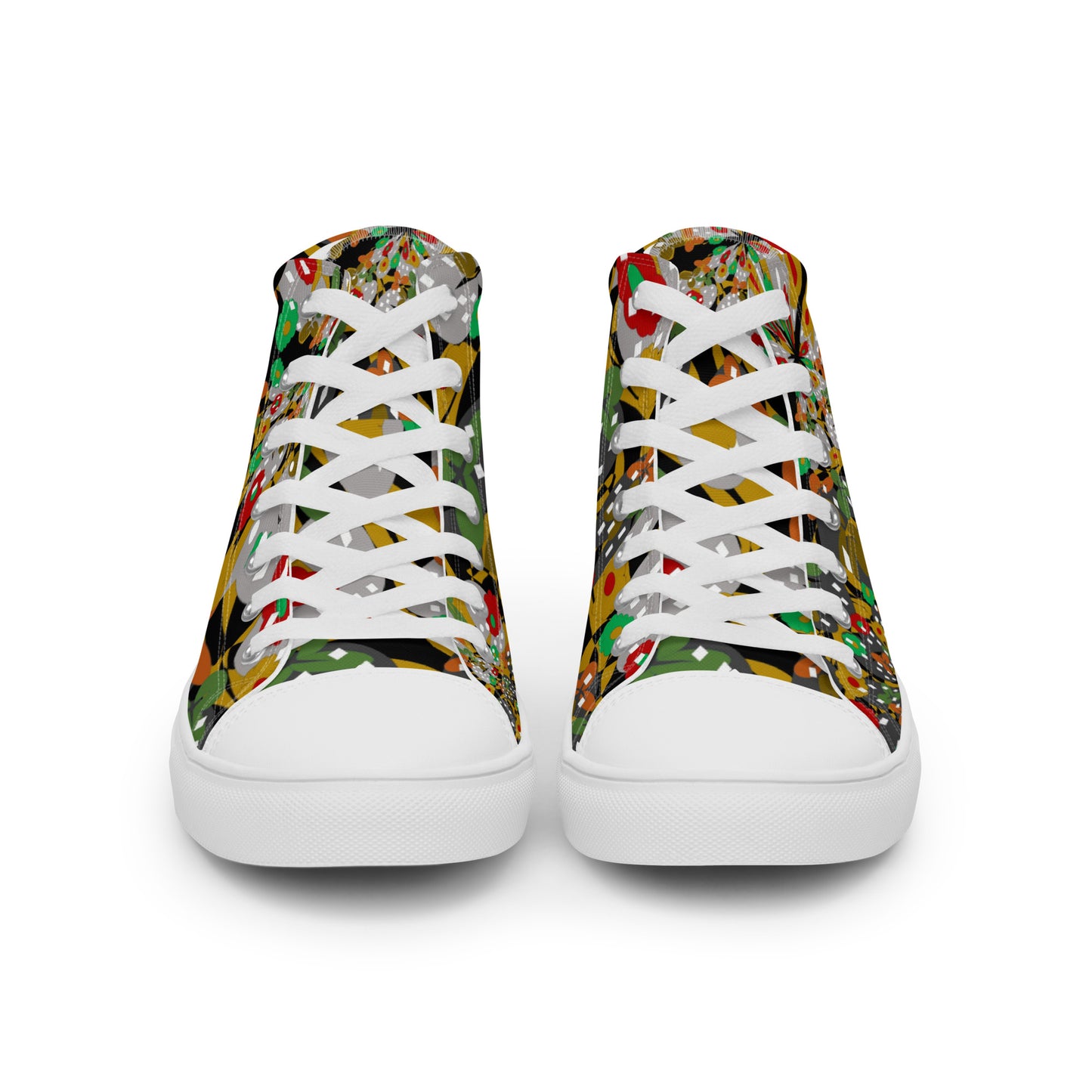 Women’s high top canvas shoes