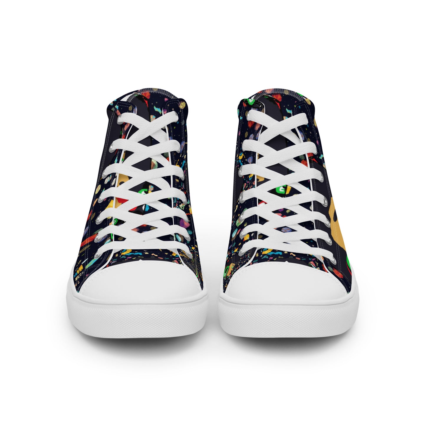 Women’s high top canvas shoes