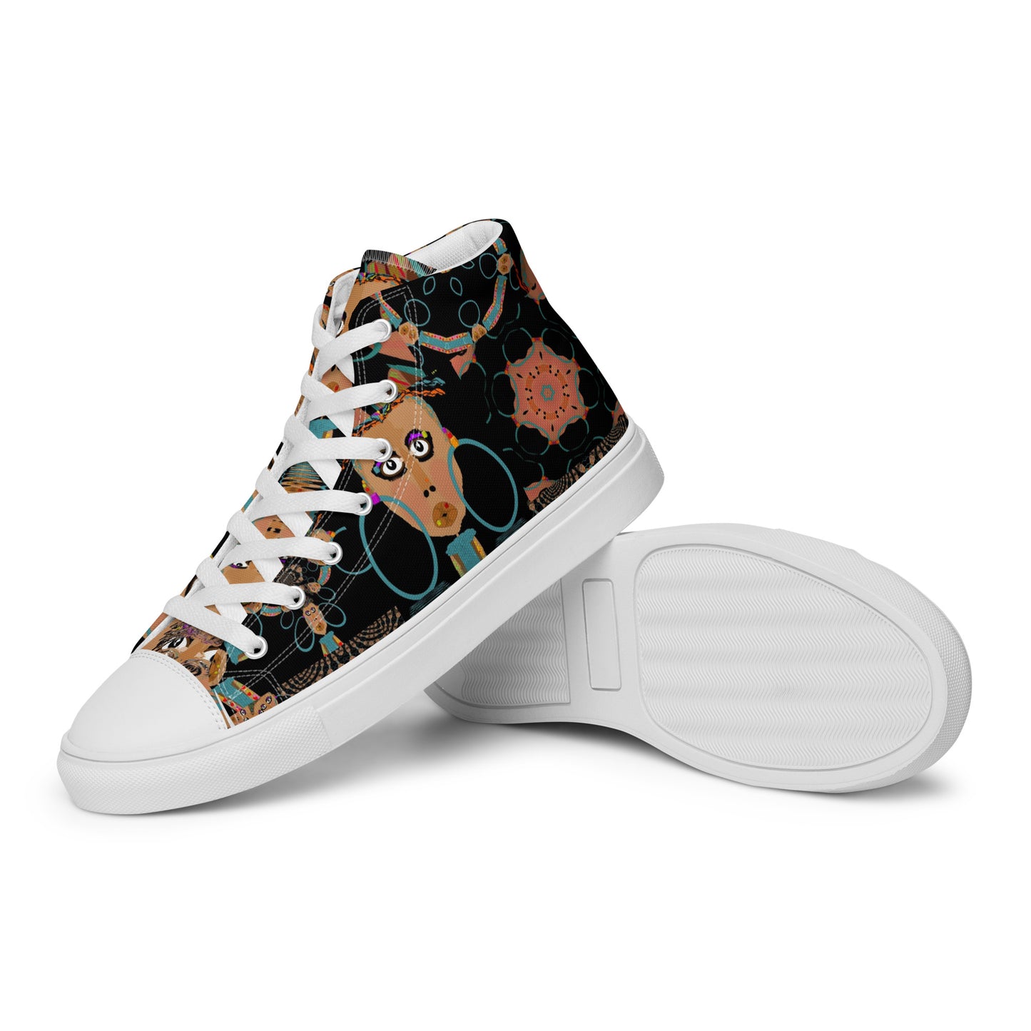 Women’s high top canvas shoesHBC