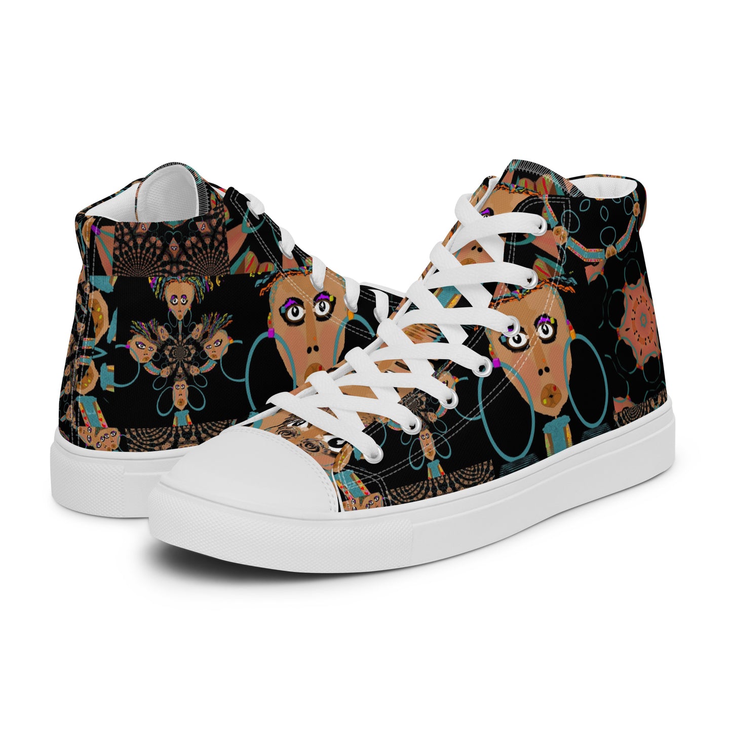 Women’s high top canvas shoesHBC