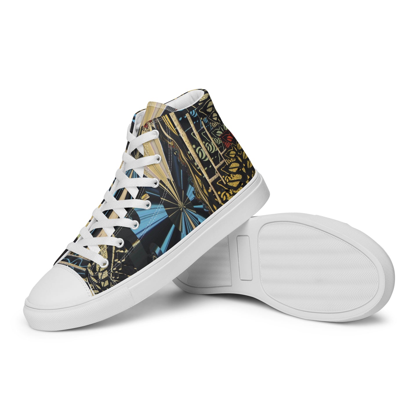 Women’s high top canvas shoes