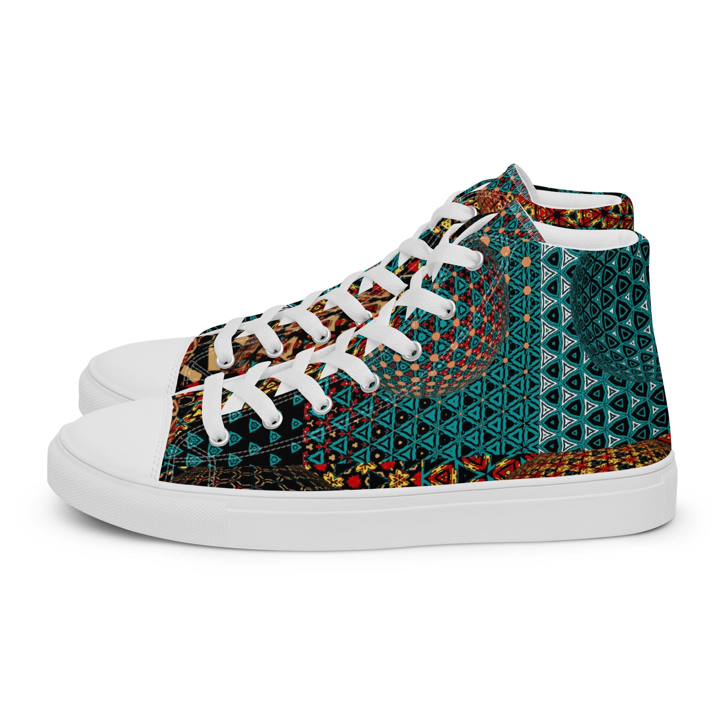 Women’s high top canvas shoes