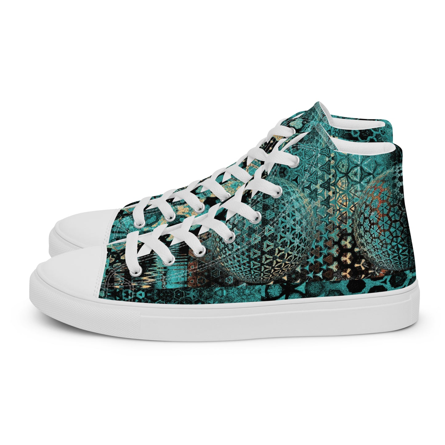 Women’s high top canvas shoes