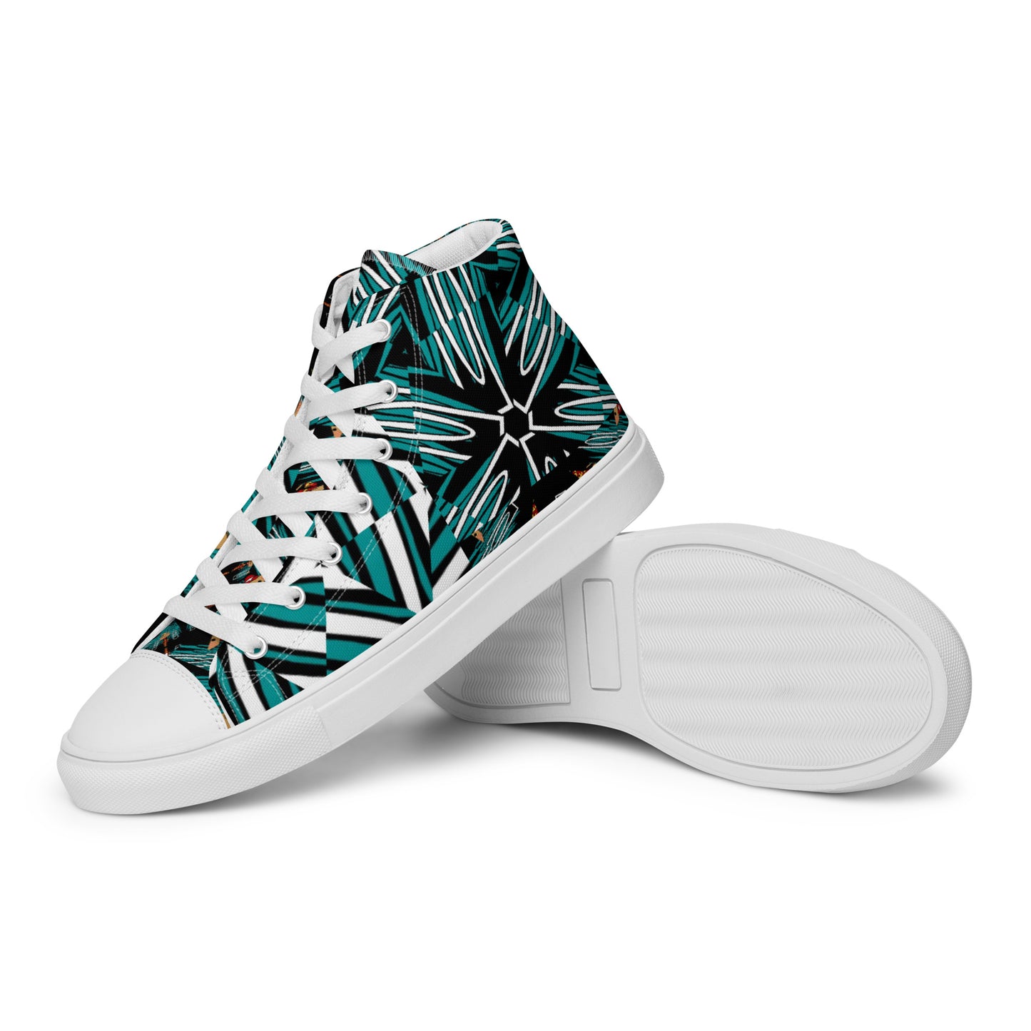 Women’s high top canvas shoes