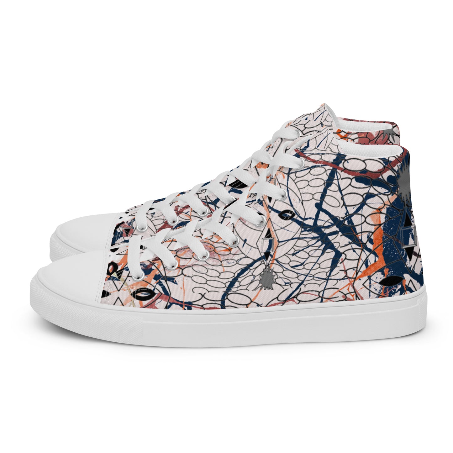 Women’s high top canvas shoes