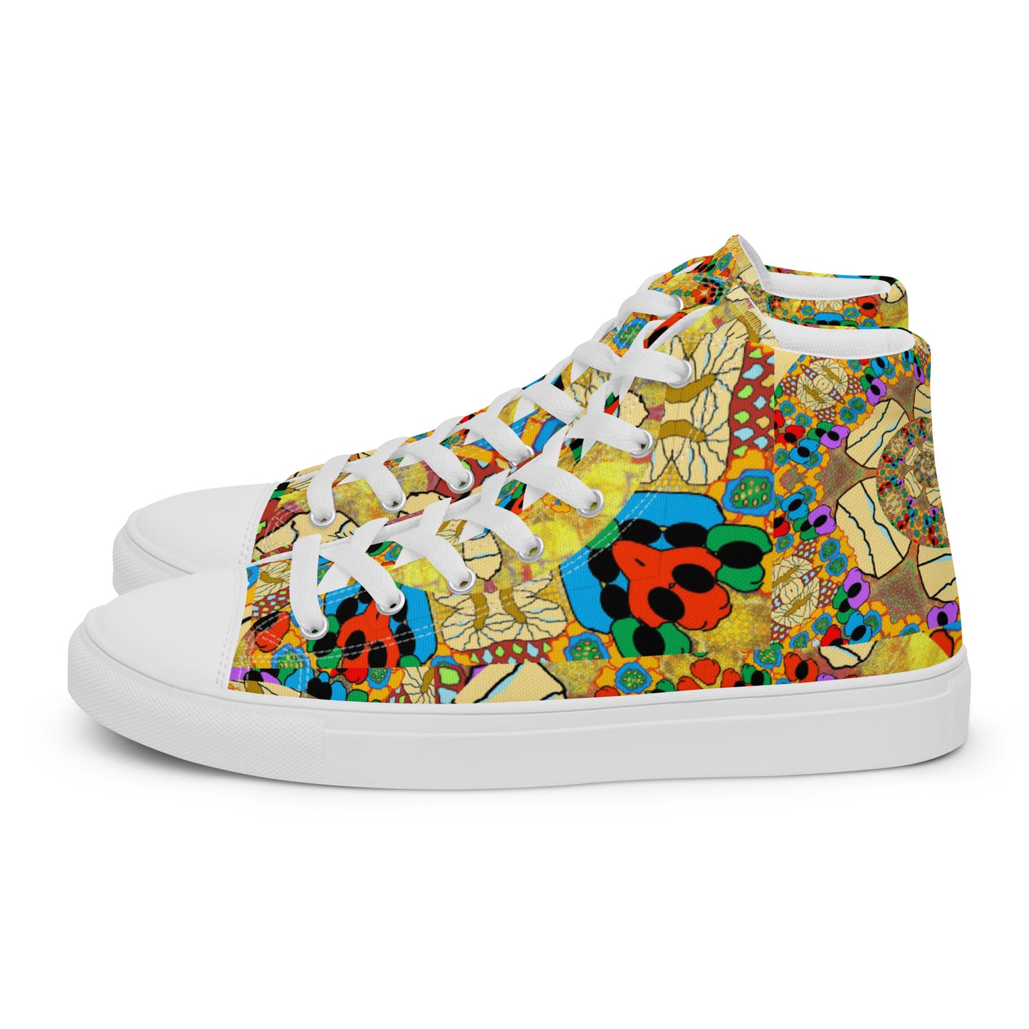 Women’s high top canvas shoes