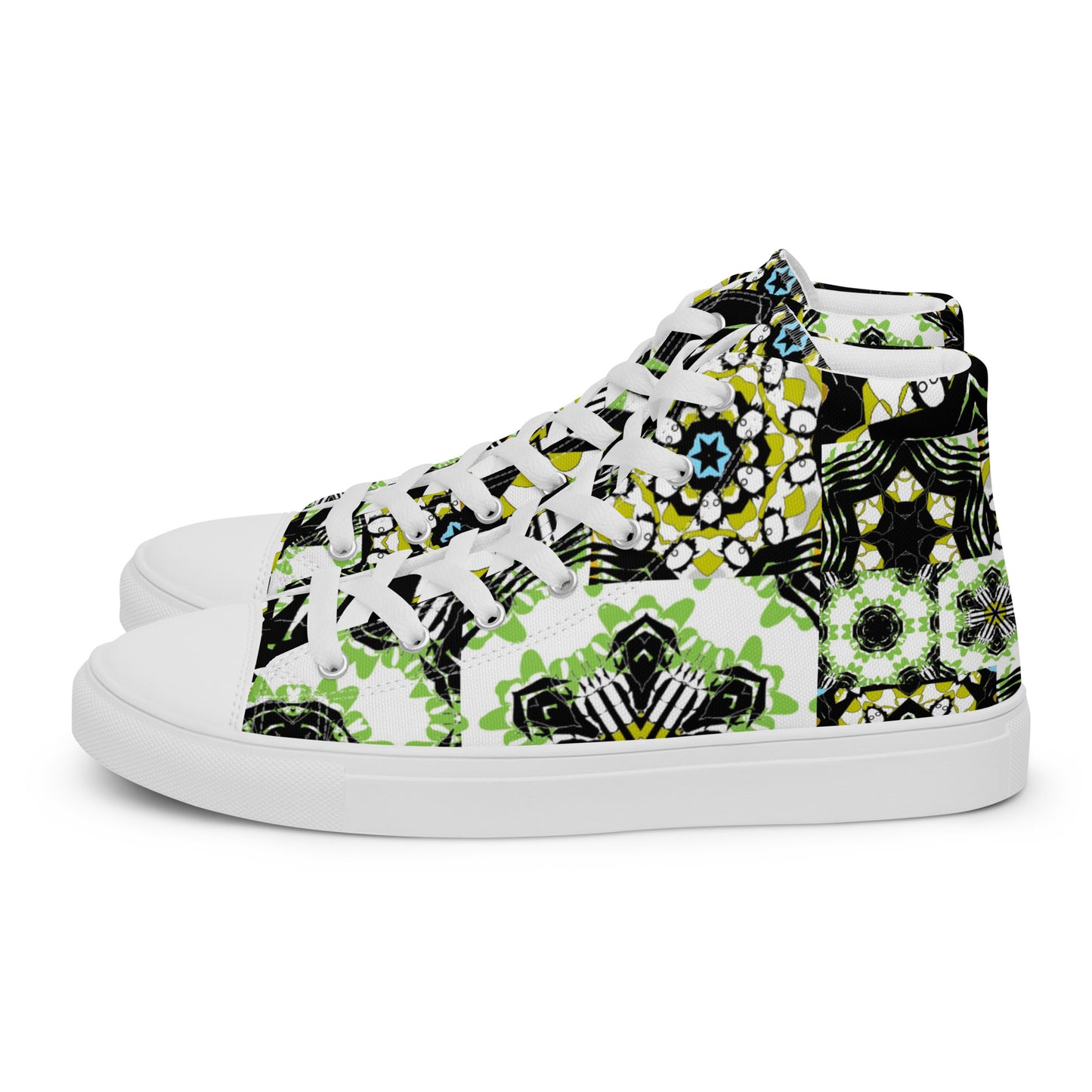 Women’s high top canvas shoes