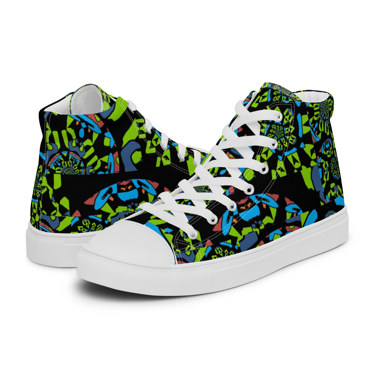 Women’s high top canvas shoes