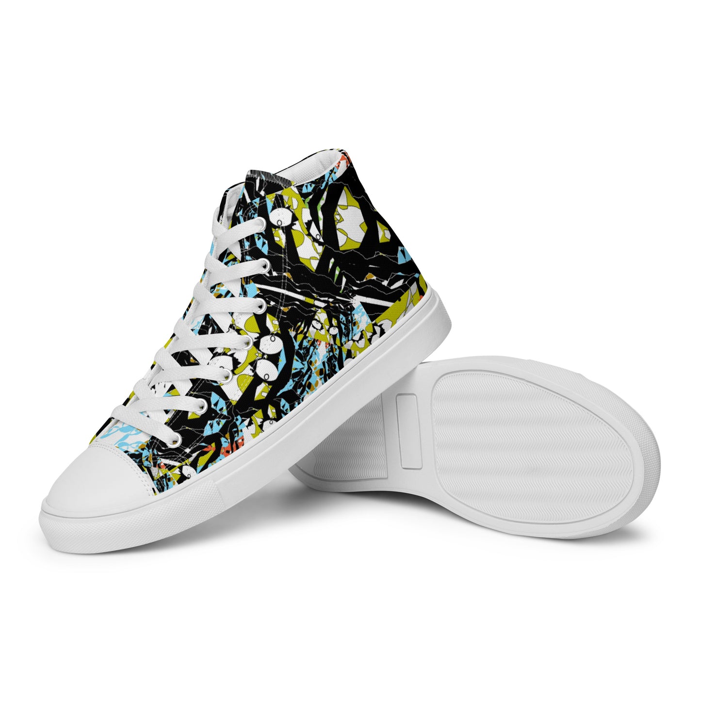 Women’s high top canvas shoes