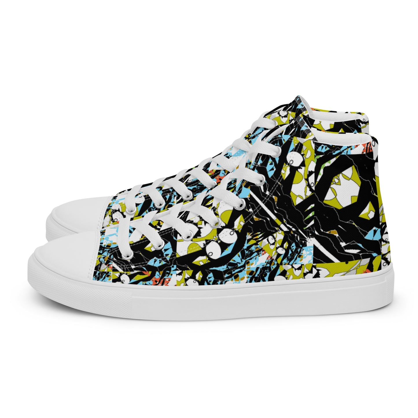 Women’s high top canvas shoes