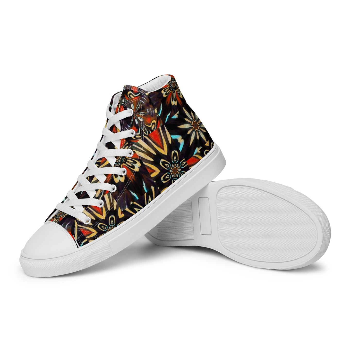 Women’s high top canvas shoes