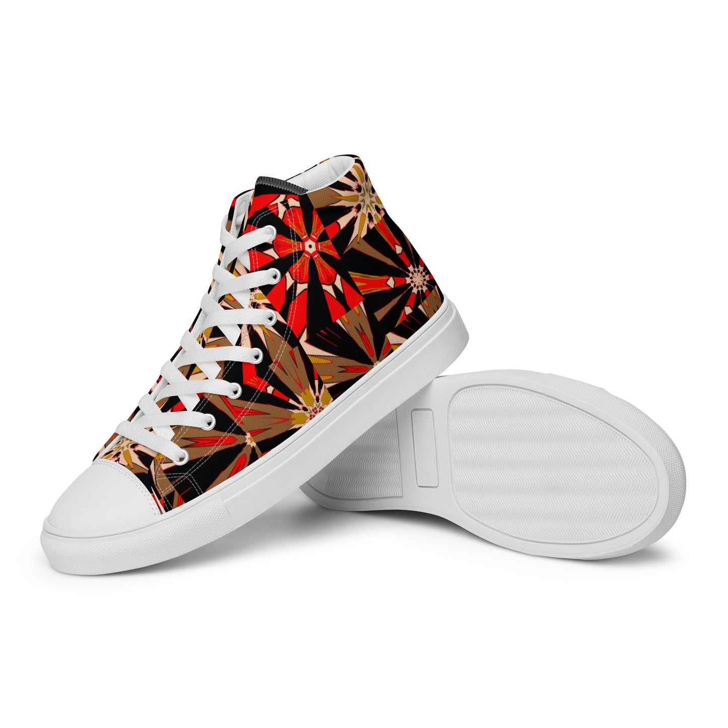 Women’s high top canvas shoes