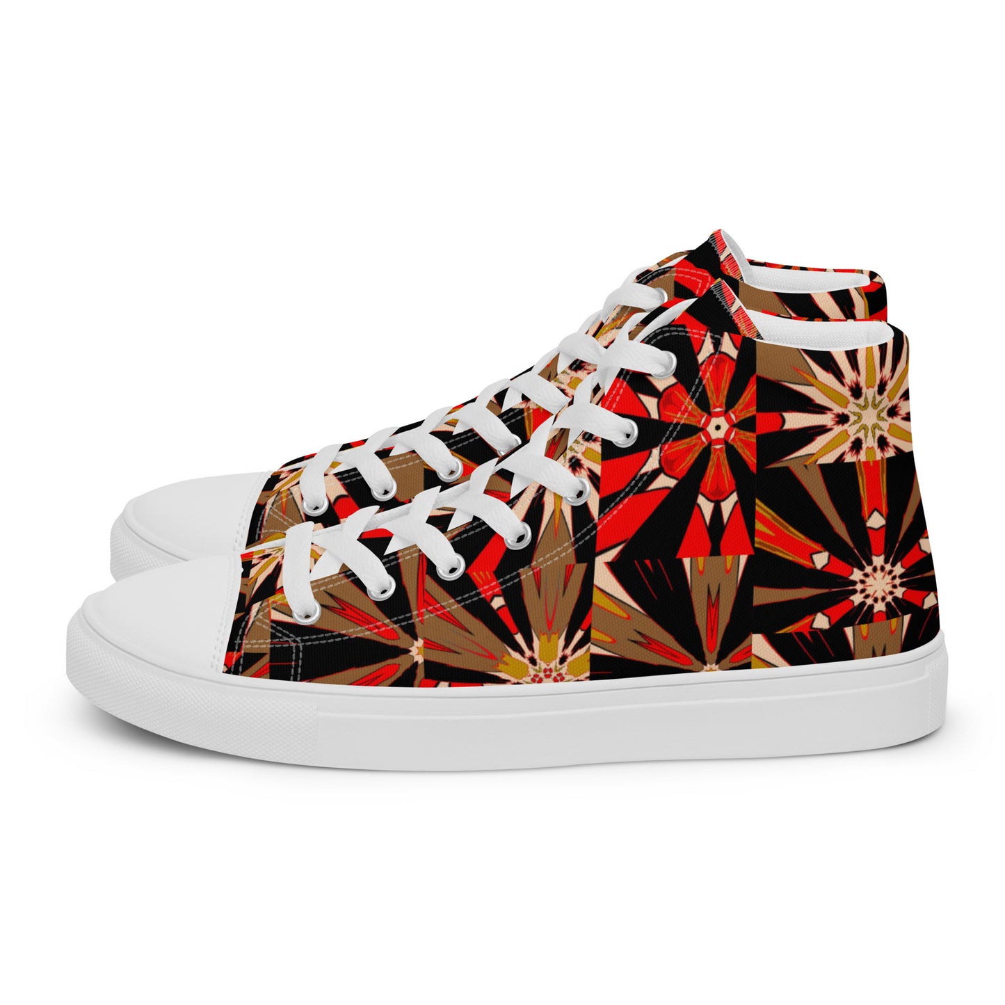 Women’s high top canvas shoes