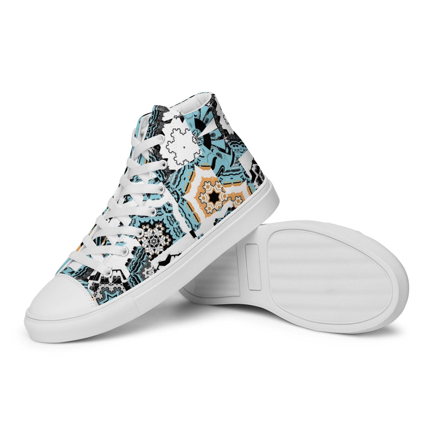 Women’s high top canvas shoes