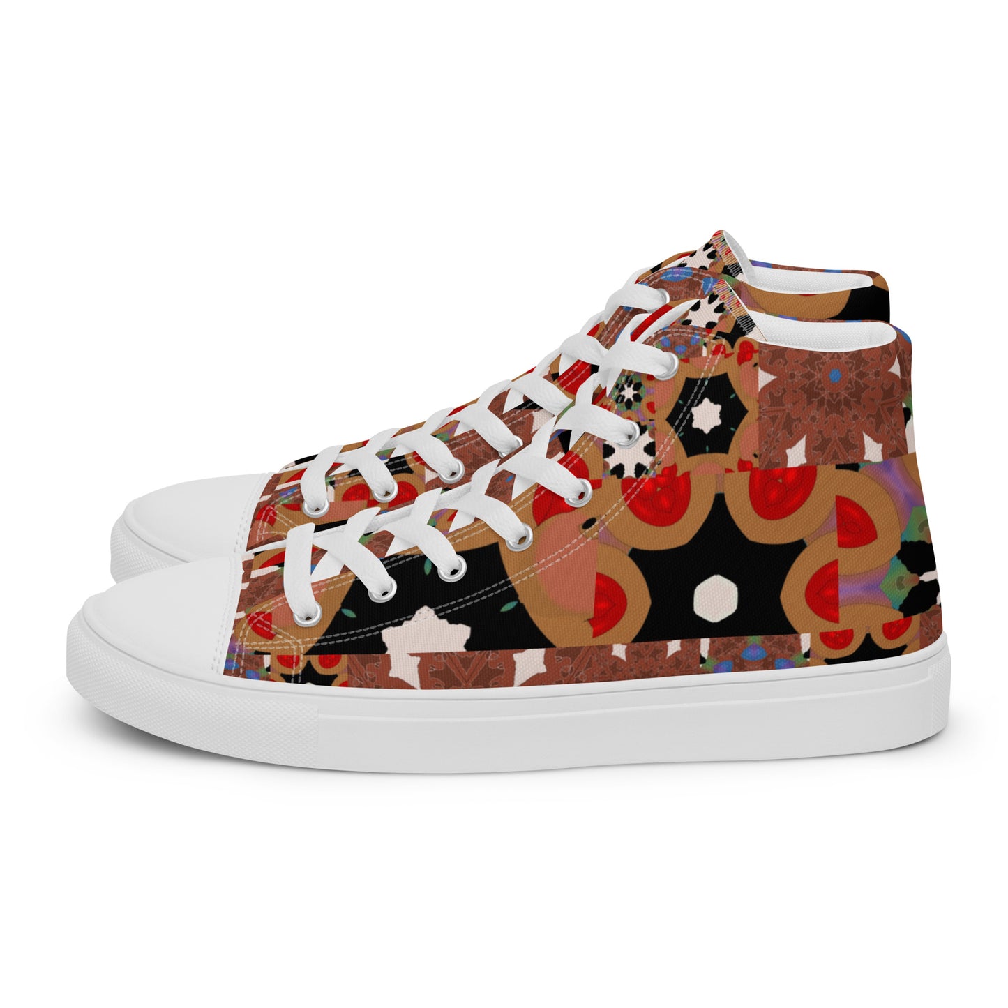 Women’s high top canvas shoes