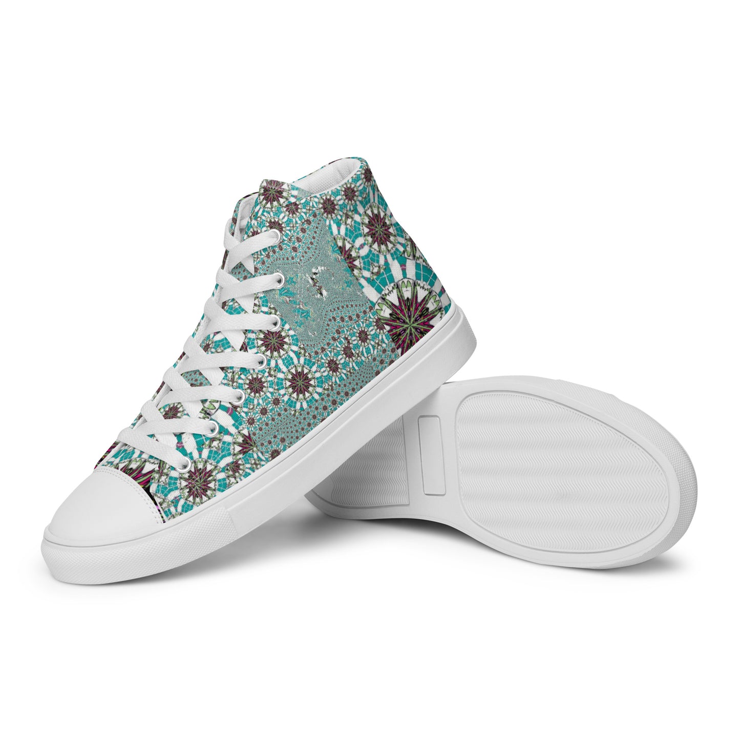 Women’s high top canvas shoes