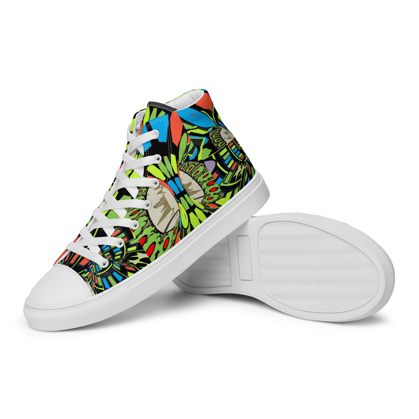 Women’s high top canvas shoes