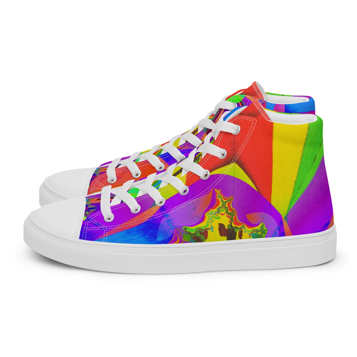 Women’s high top canvas shoes