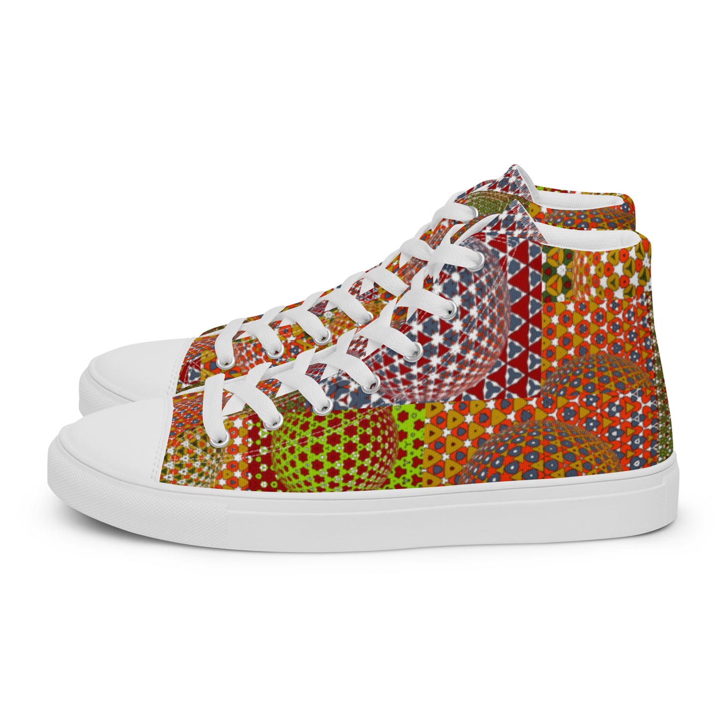 Women’s high top canvas shoes