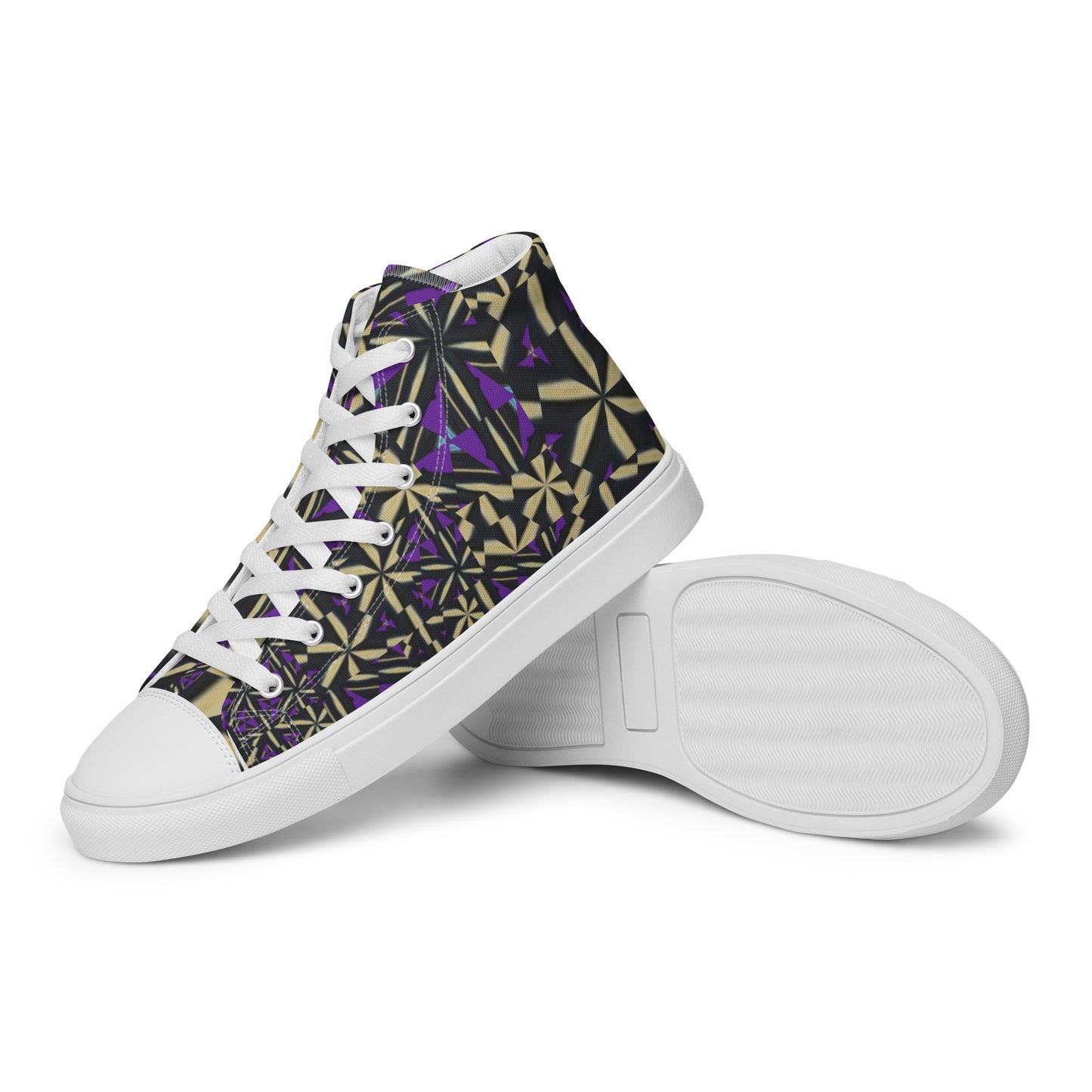 Women’s high top canvas shoes