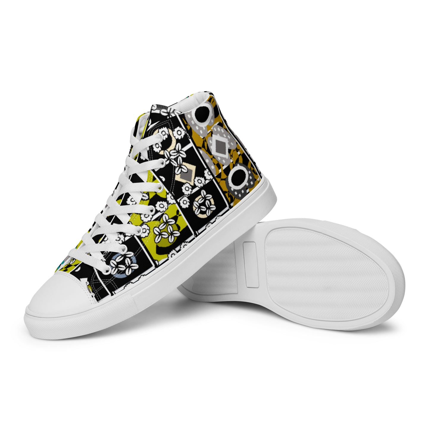 Women’s high top canvas shoes