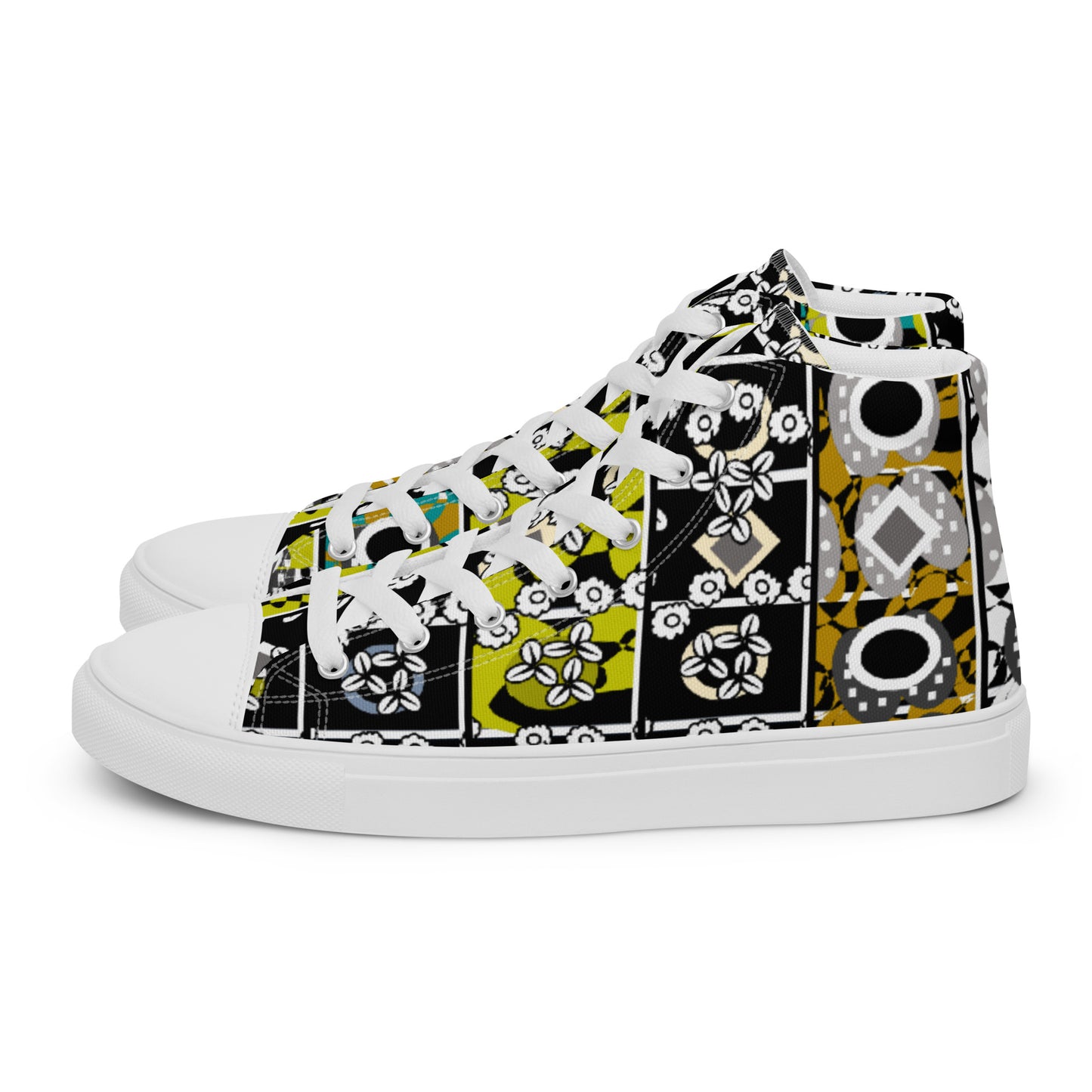 Women’s high top canvas shoes