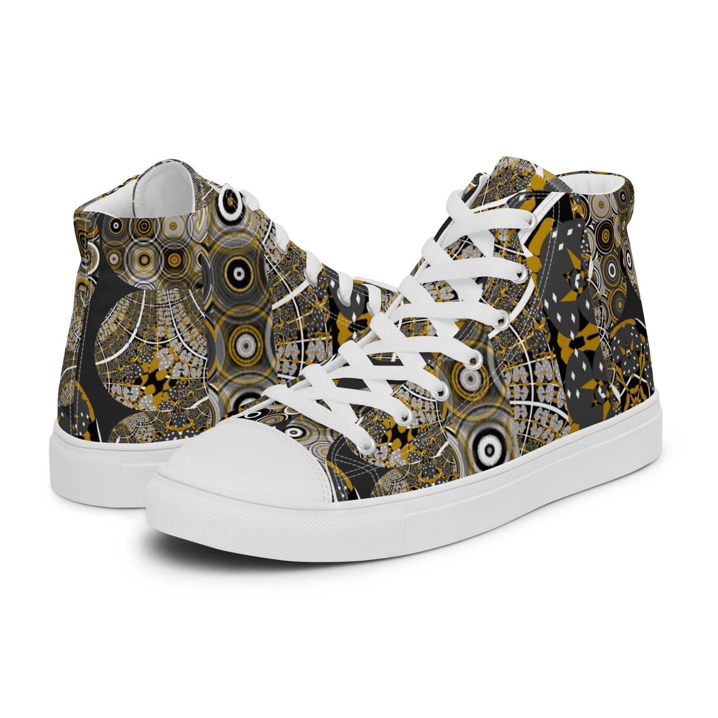 Women’s high top canvas shoes