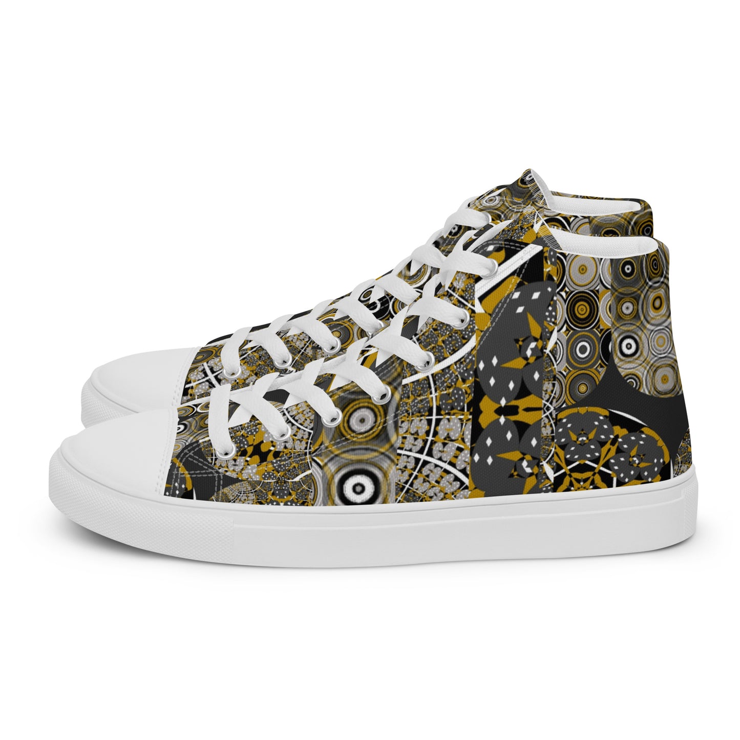 Women’s high top canvas shoes