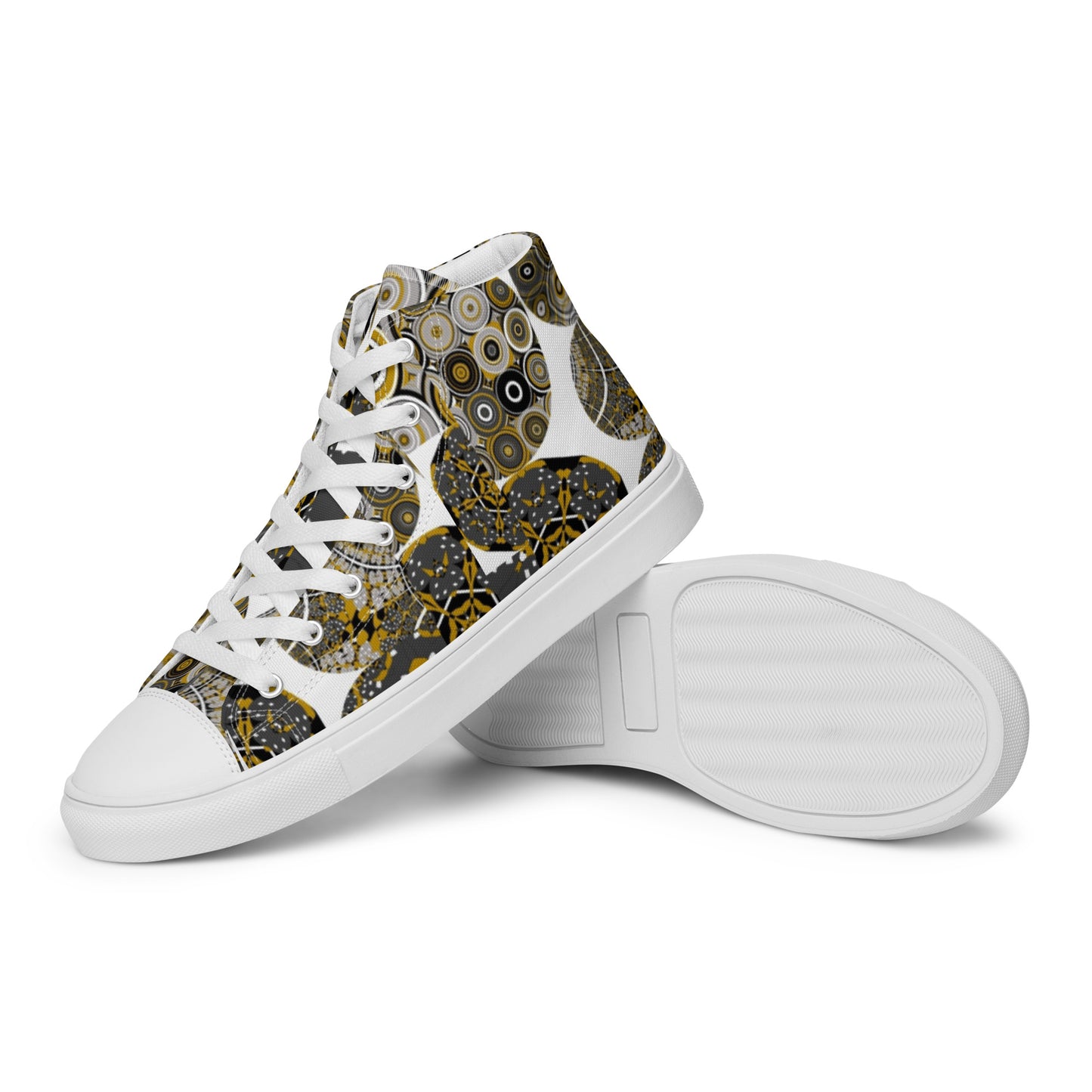 Women’s high top canvas shoes