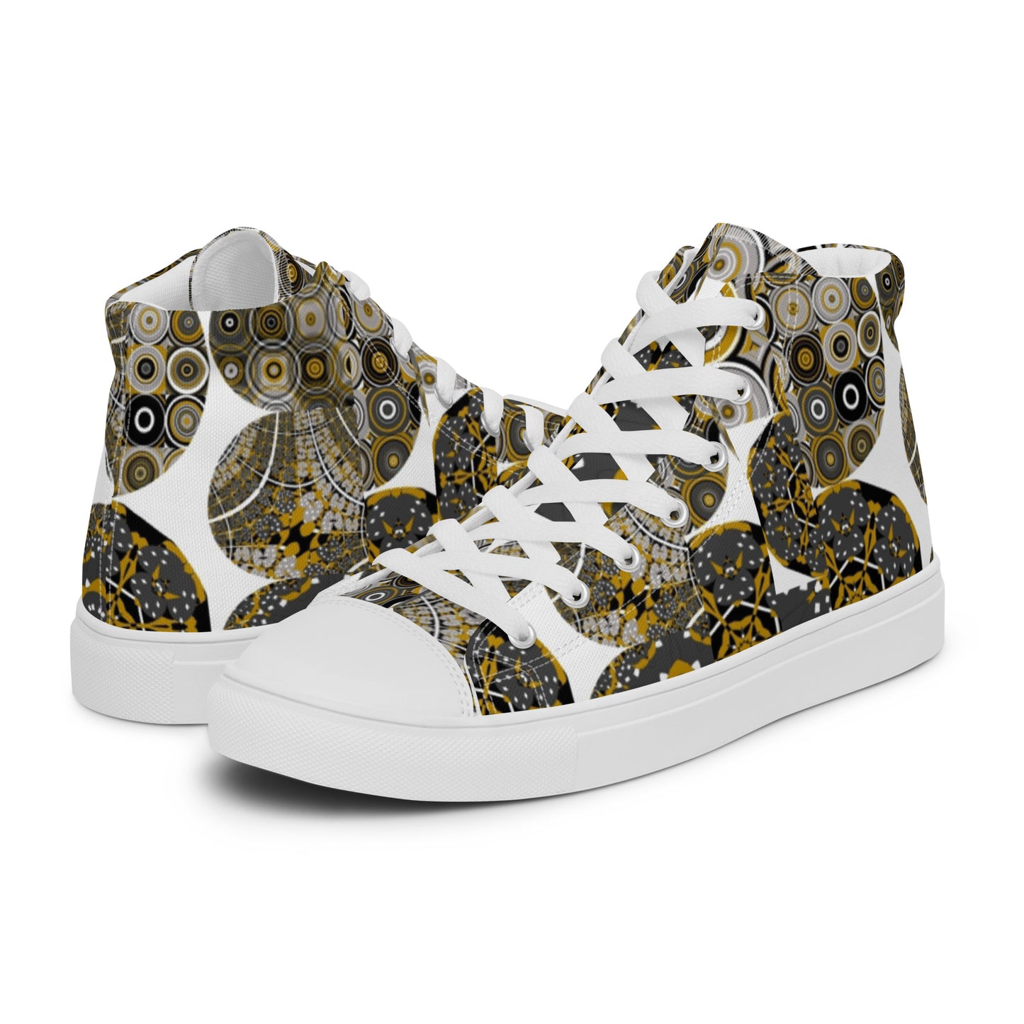 Women’s high top canvas shoes