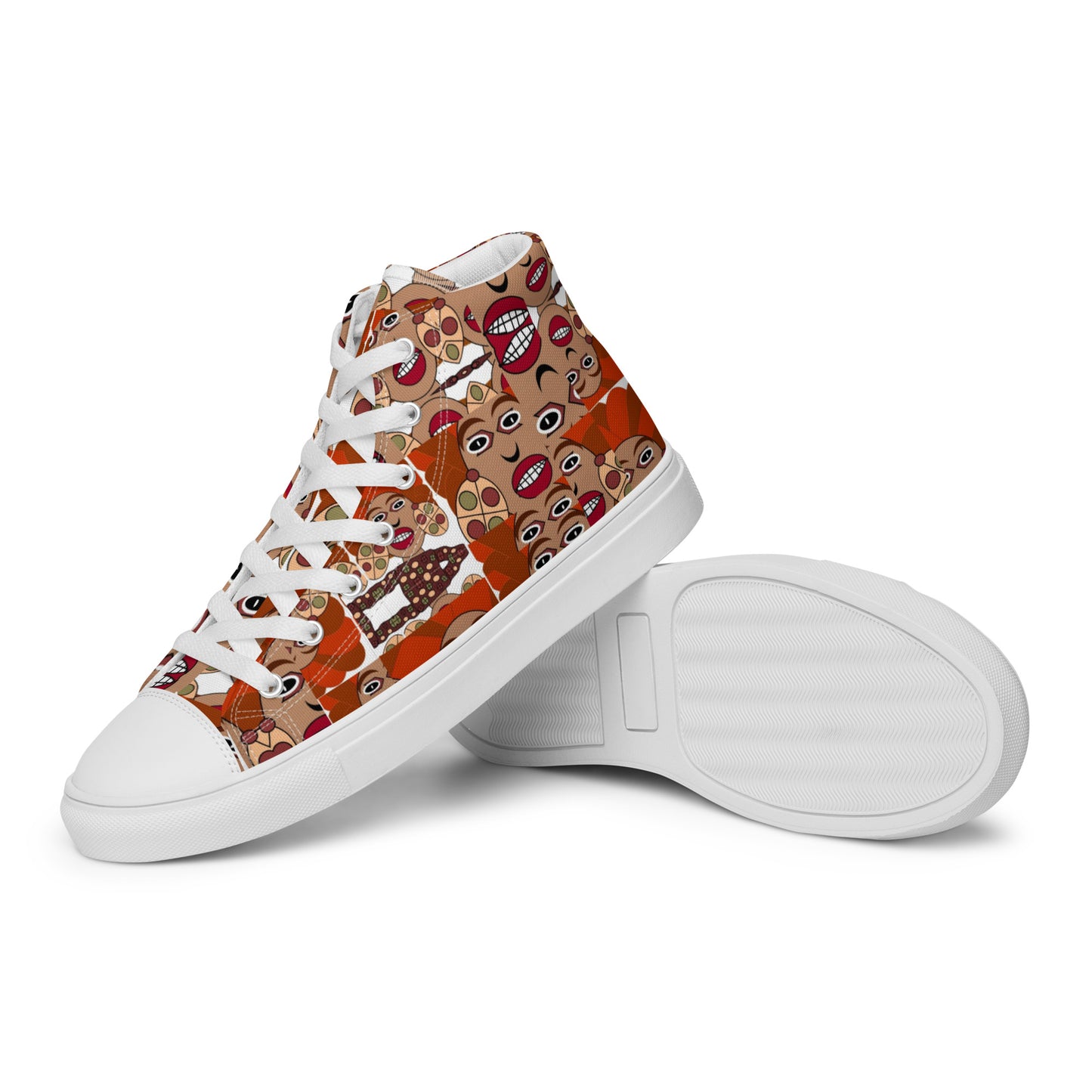 Women’s high top canvas shoes