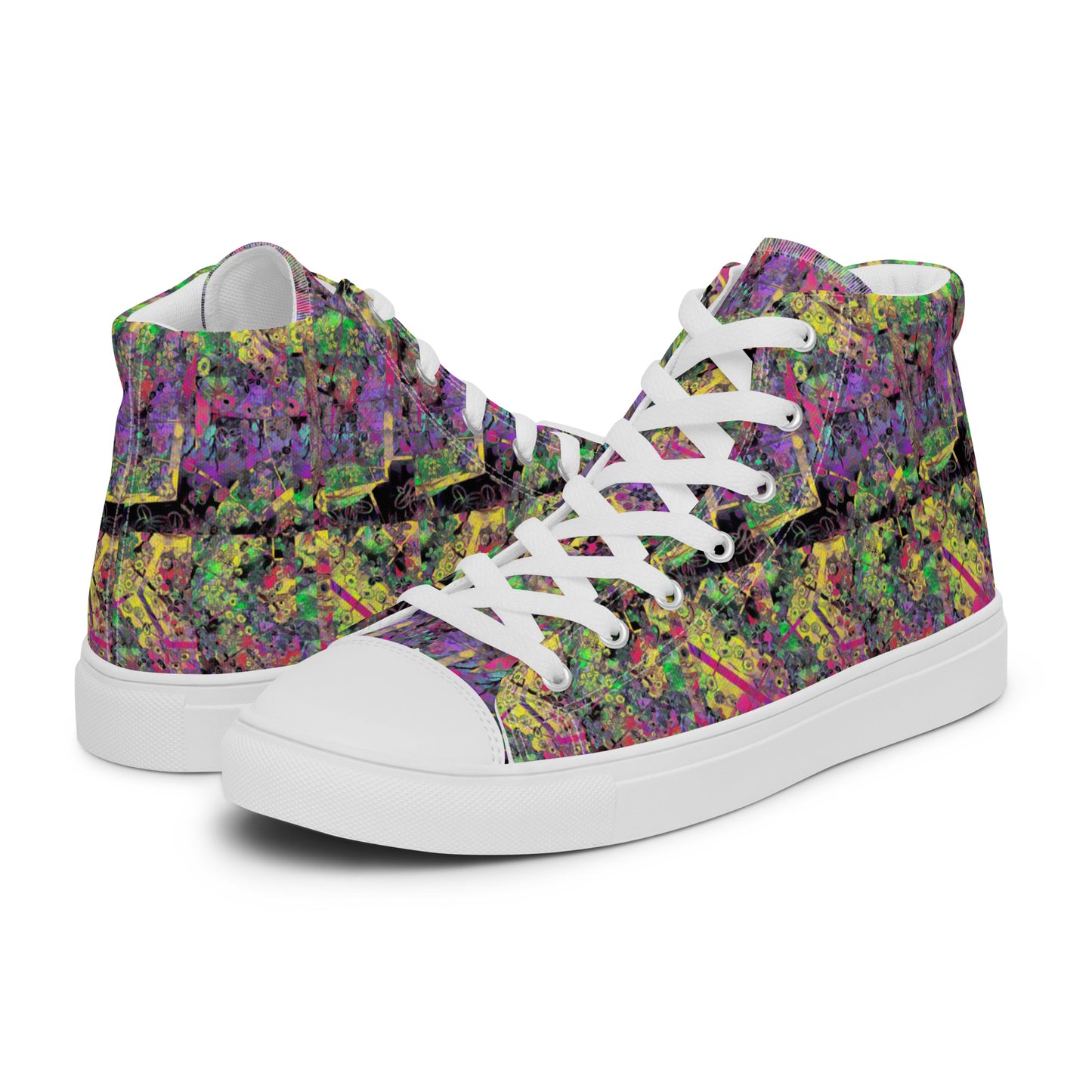 Women’s high top canvas shoes