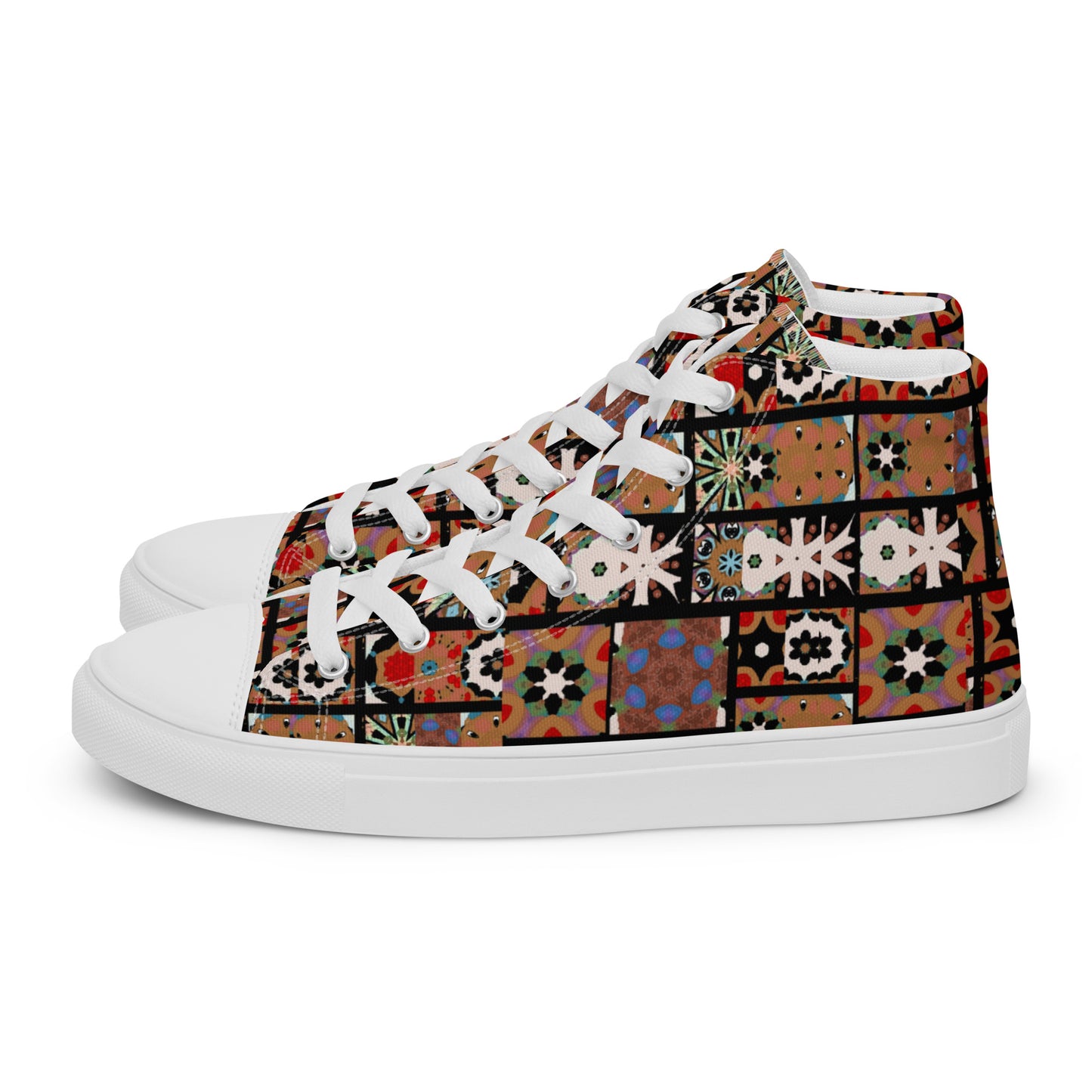 Women’s high top canvas shoes