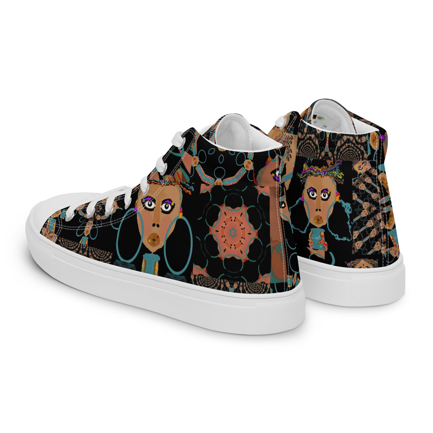 Women’s high top canvas shoesHBC