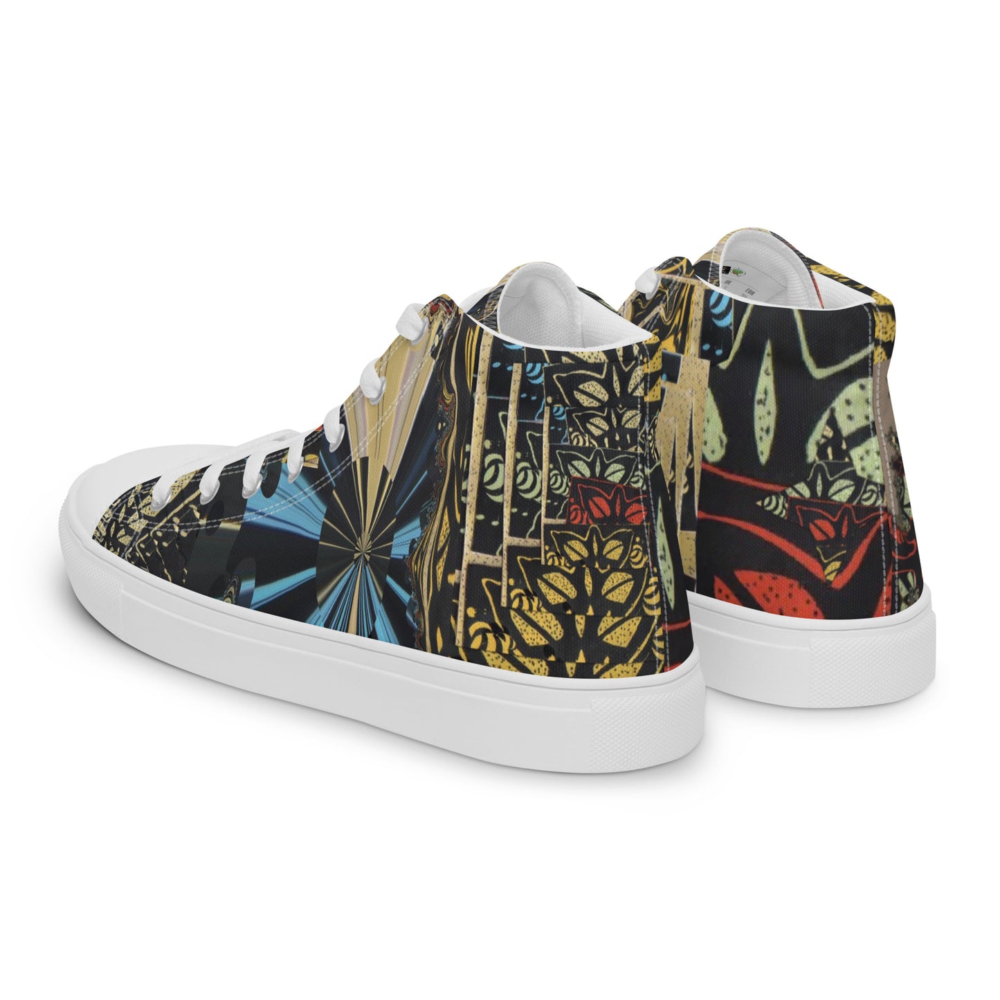 Women’s high top canvas shoes