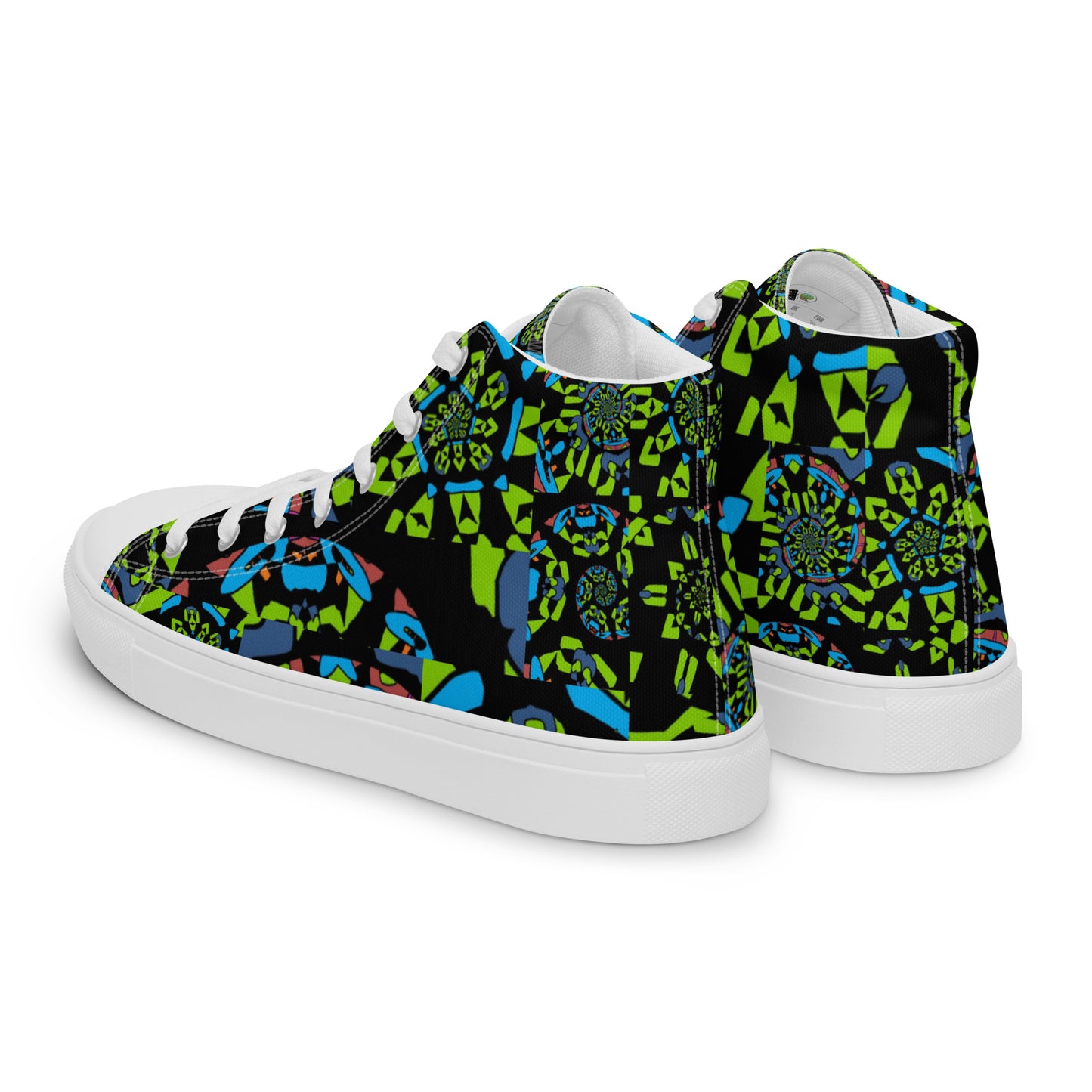 Women’s high top canvas shoes