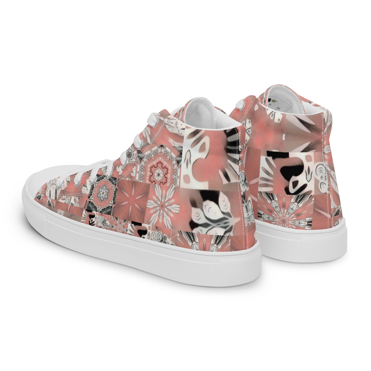 Women’s high top canvas shoes