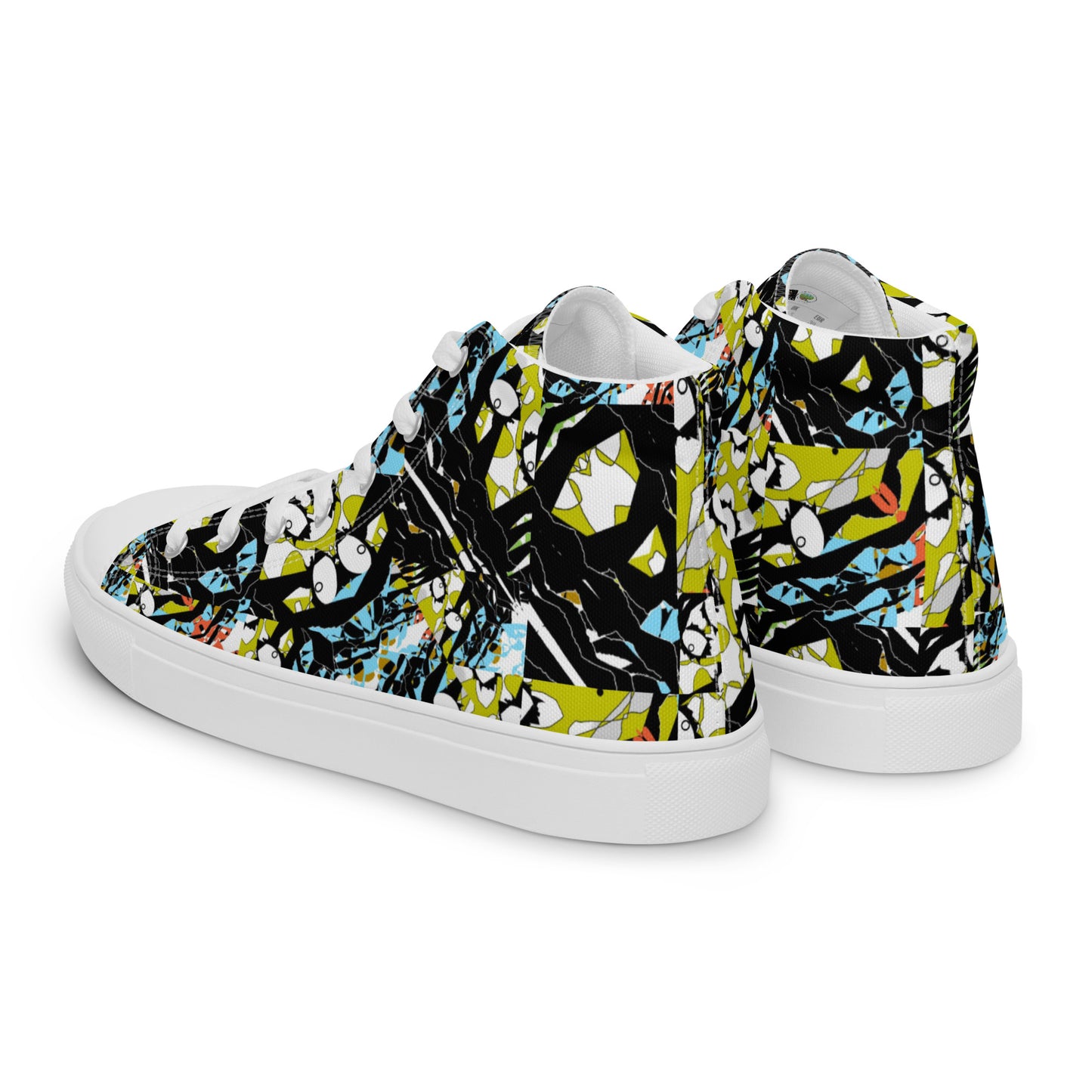 Women’s high top canvas shoes