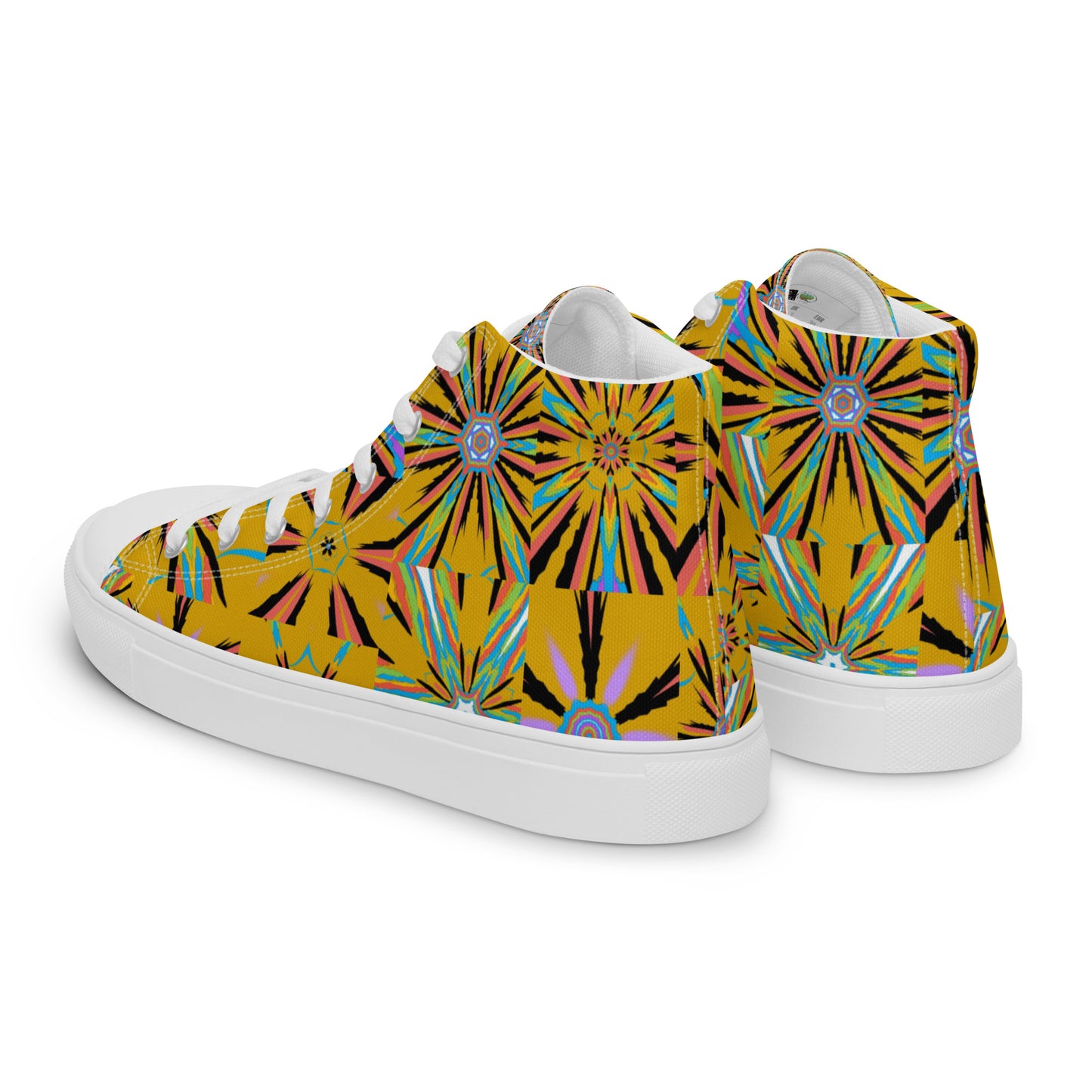 Women’s high top canvas shoes