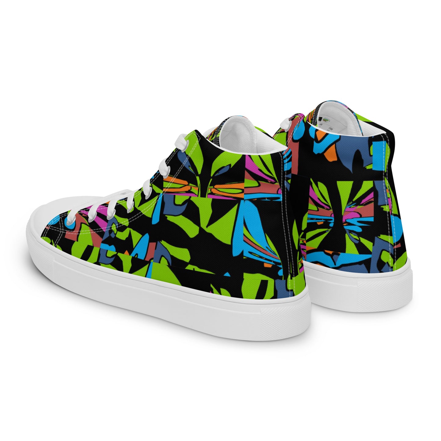 Women’s high top canvas shoes