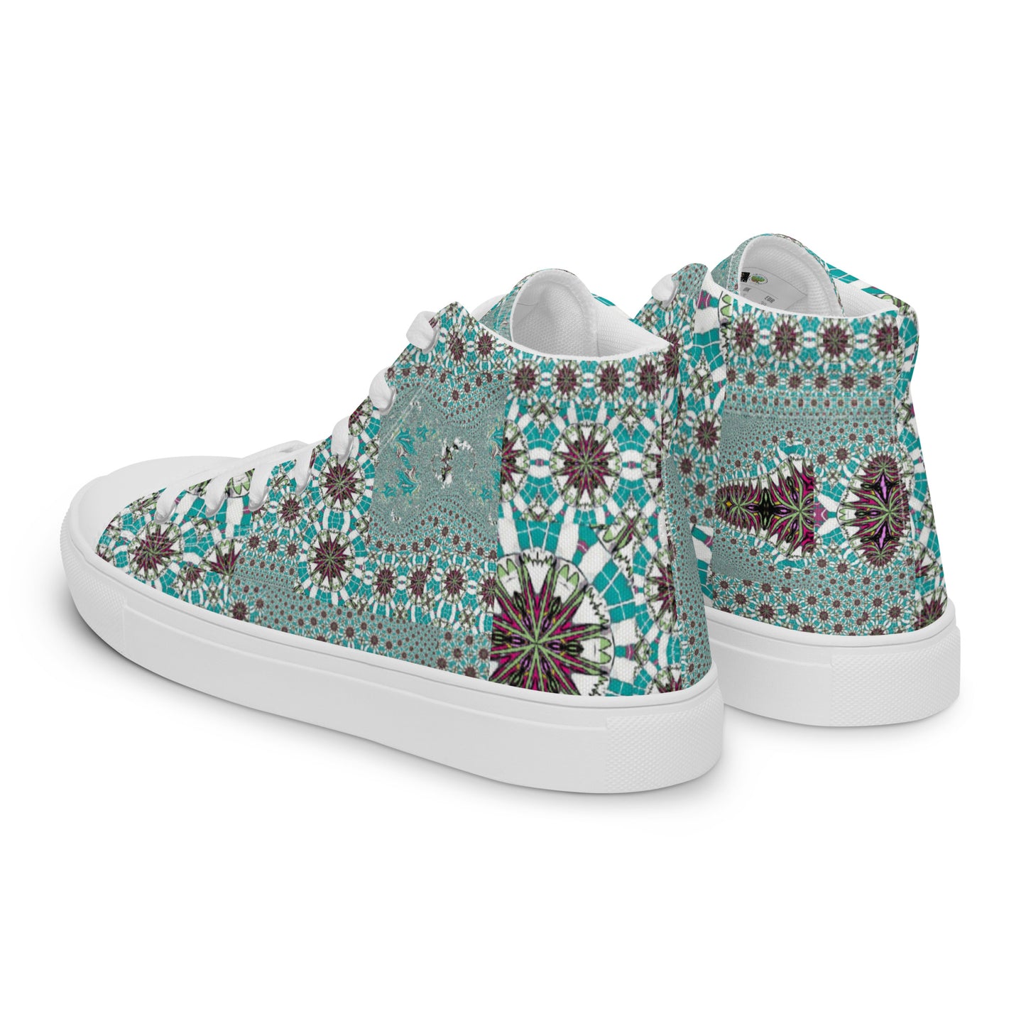 Women’s high top canvas shoes