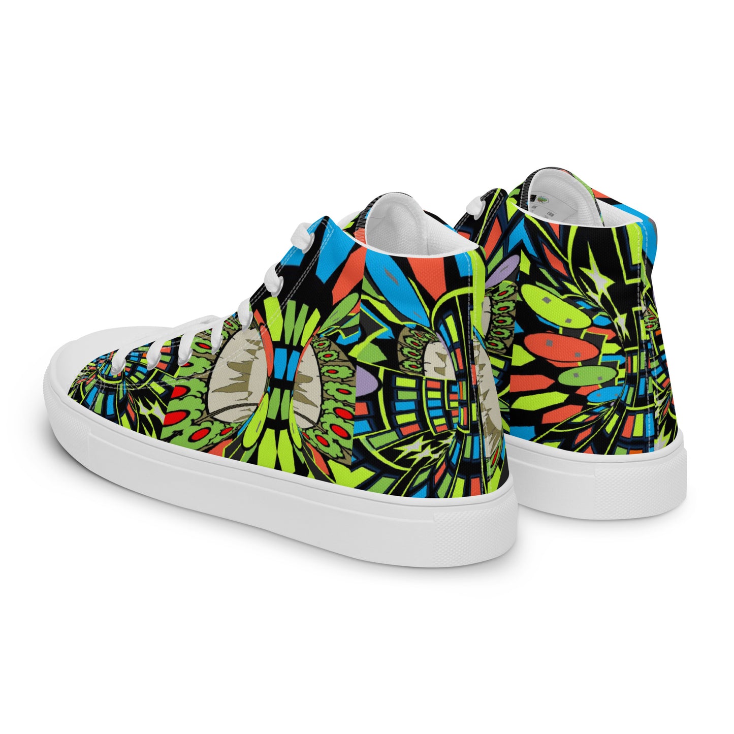 Women’s high top canvas shoes