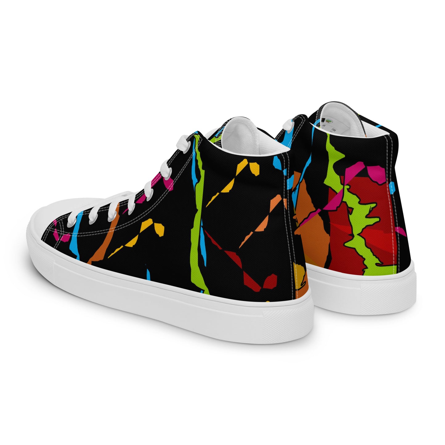 Women’s high top canvas shoes