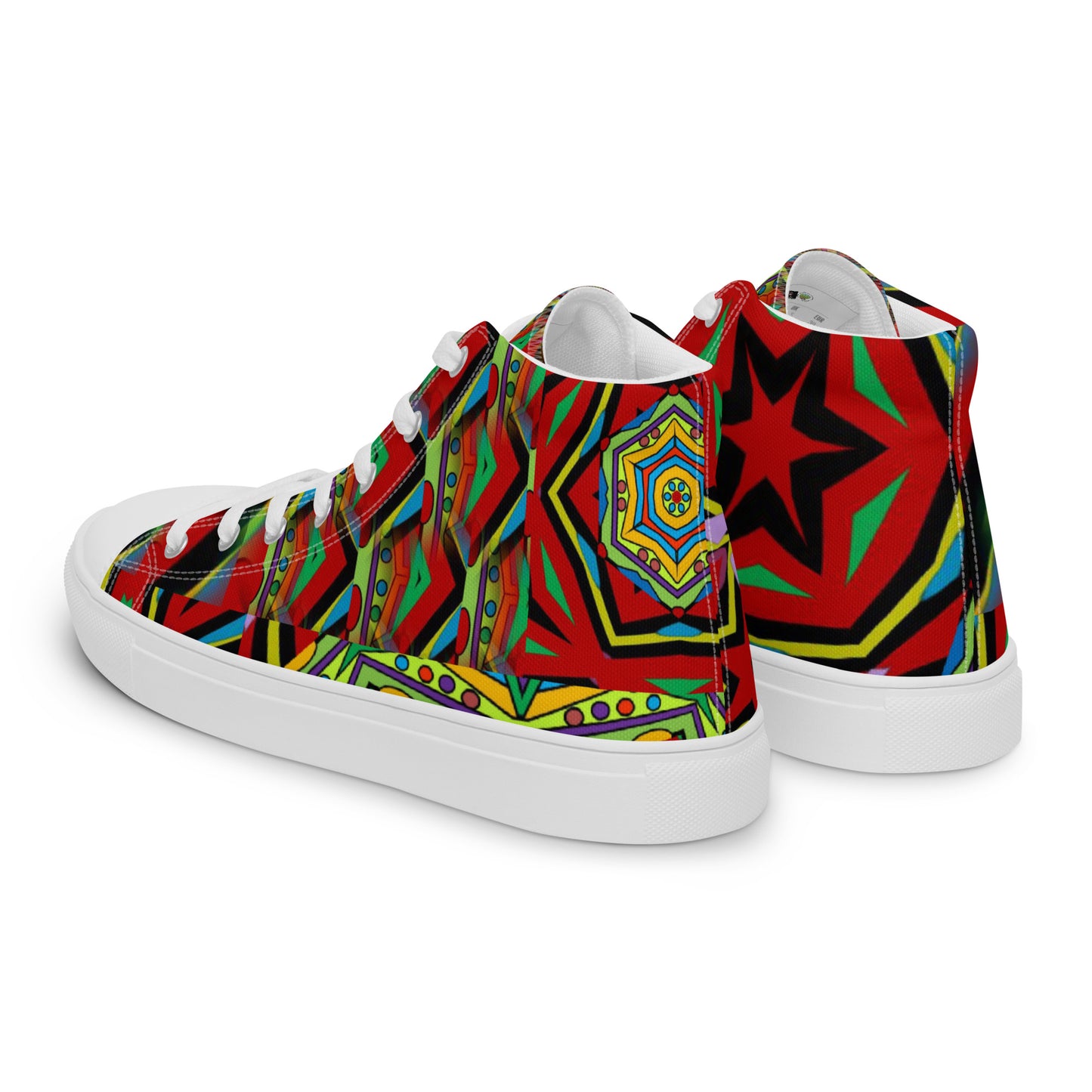 Women’s high top canvas shoes