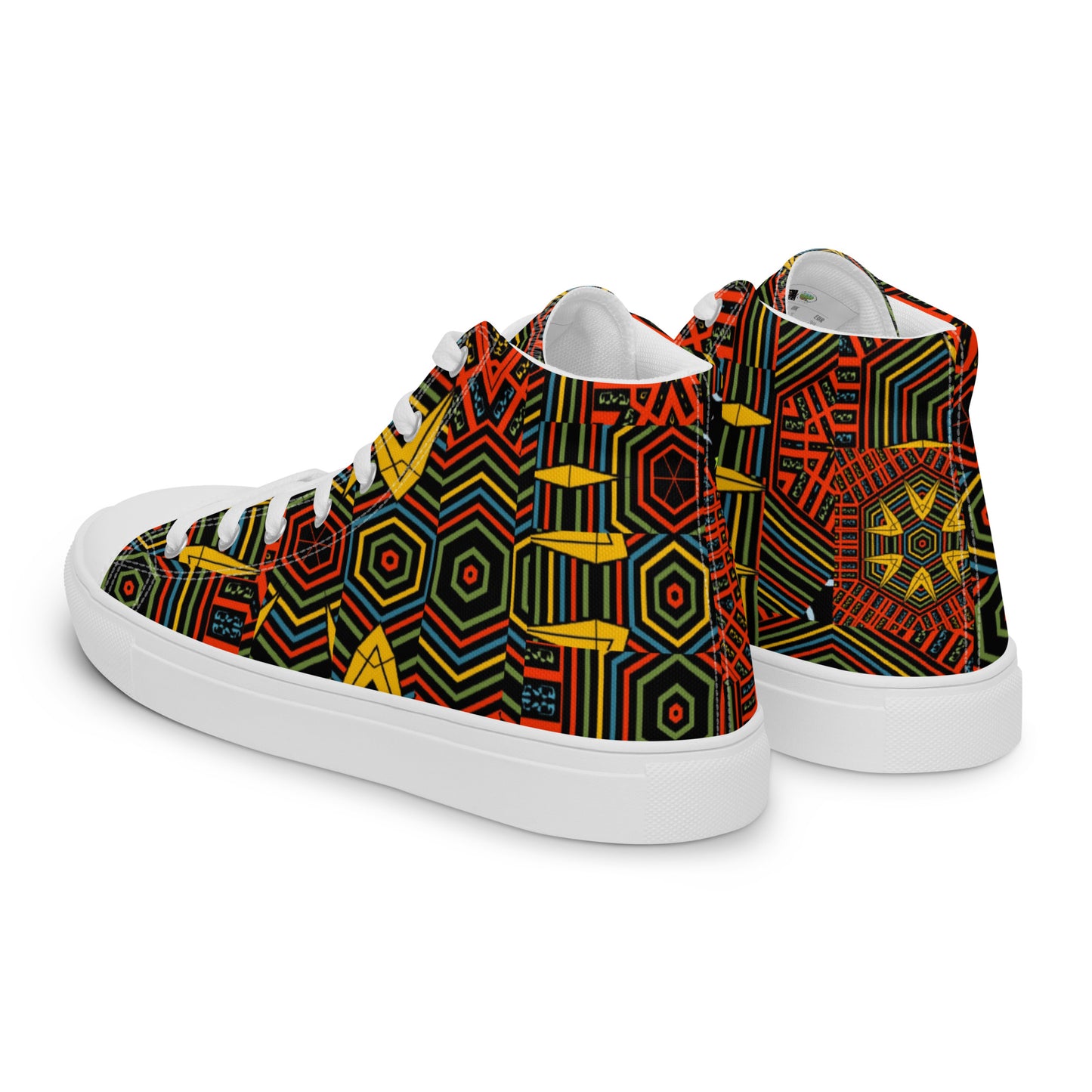 Women’s high top canvas shoes