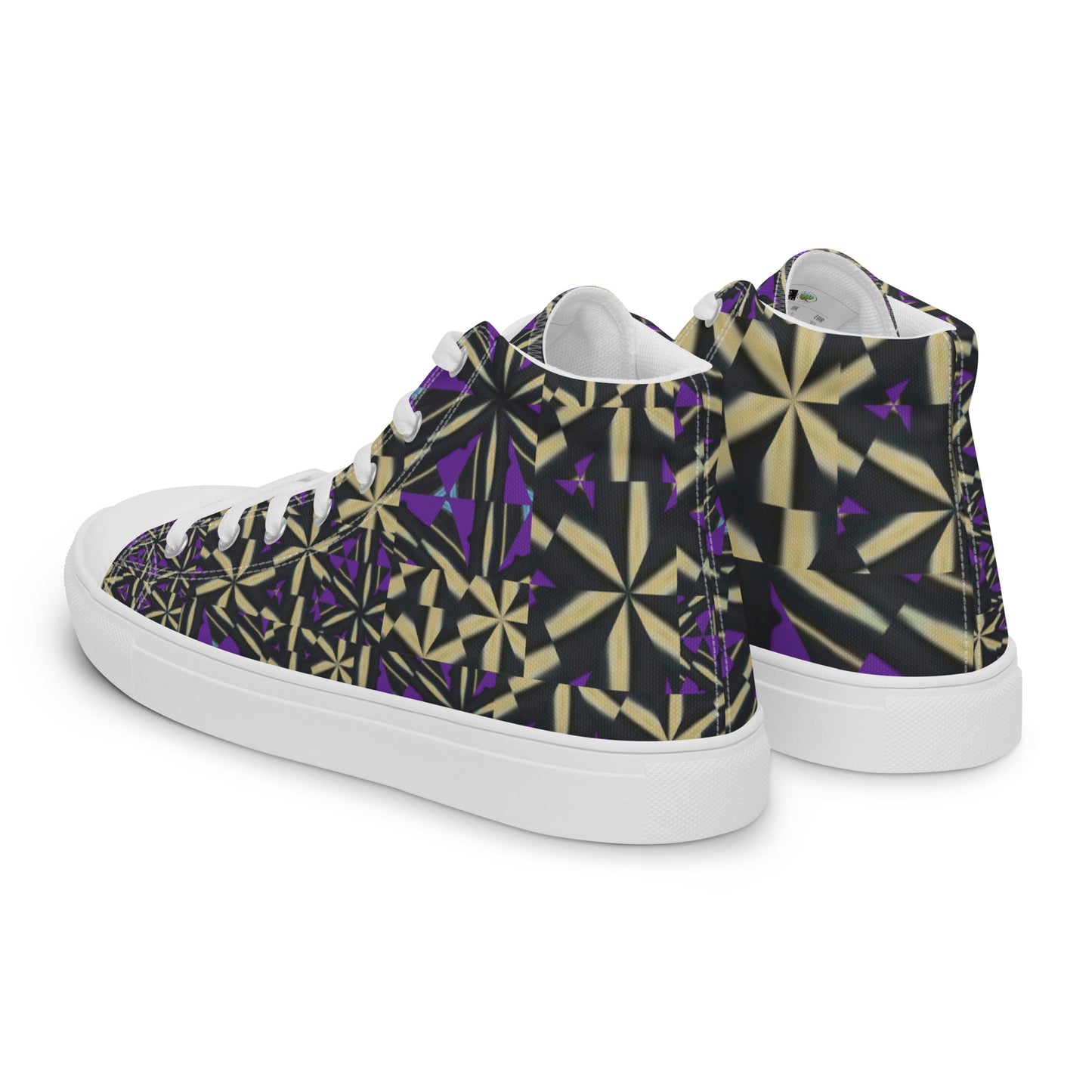 Women’s high top canvas shoes