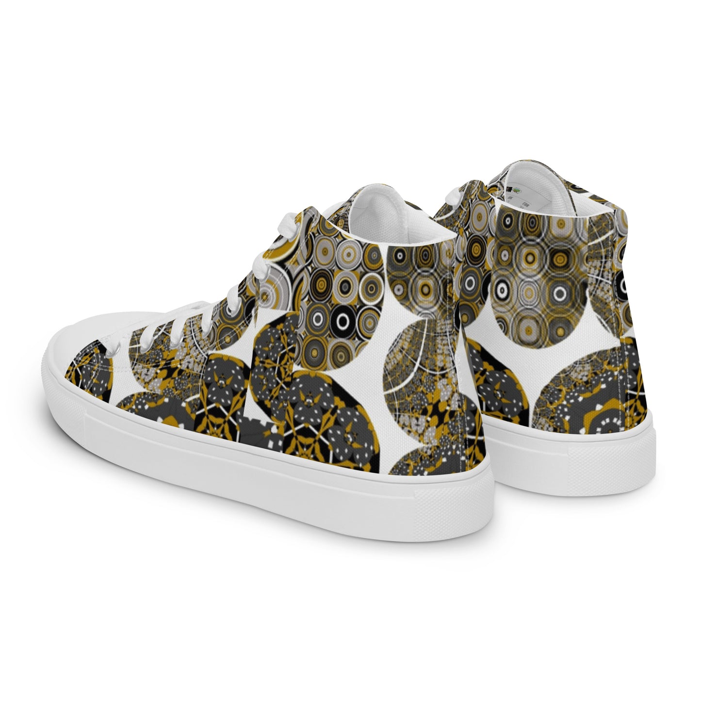 Women’s high top canvas shoes