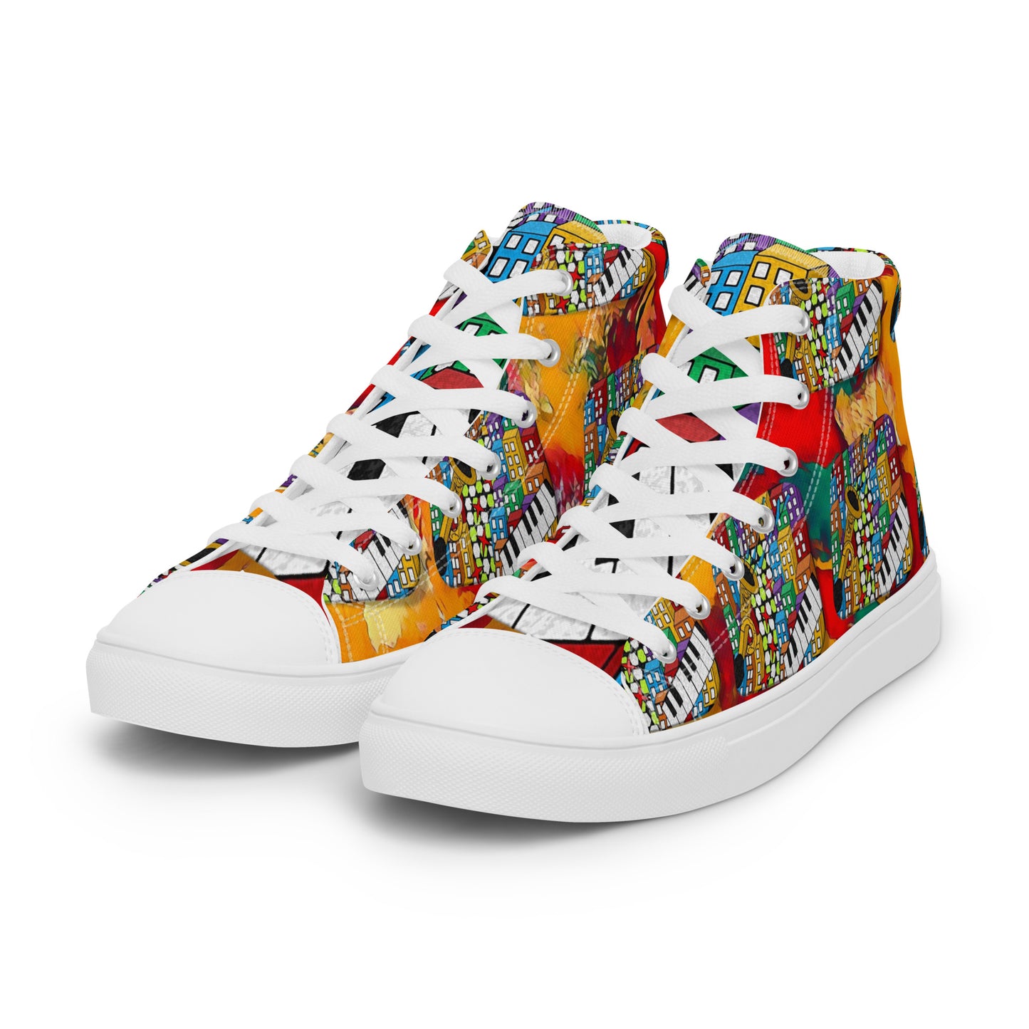 Sample Women’s high top canvas shoes